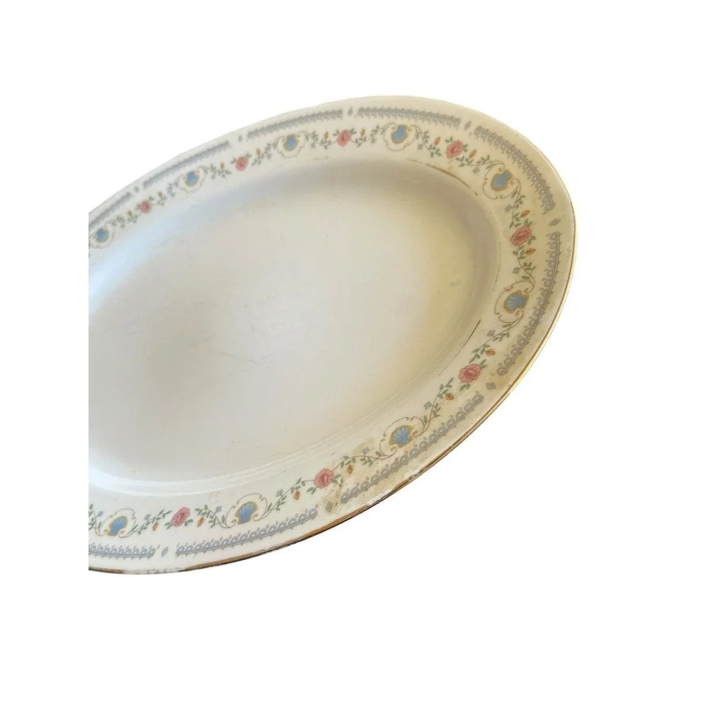 Vintage  TIVOLI 8305 Oval Serving‎ Platter 14.25